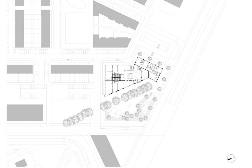 Bekkering Adams Architecten - Schatkamer - situatietekening